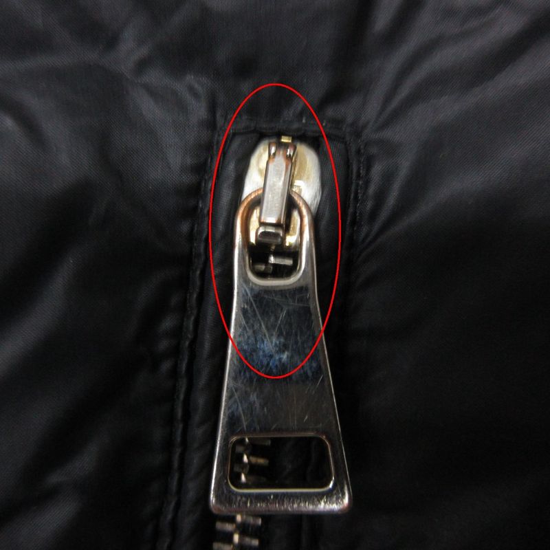 Moncler Down Jacket Colliers Collier Reversible Coat Outer Zip Up Hooded Black
