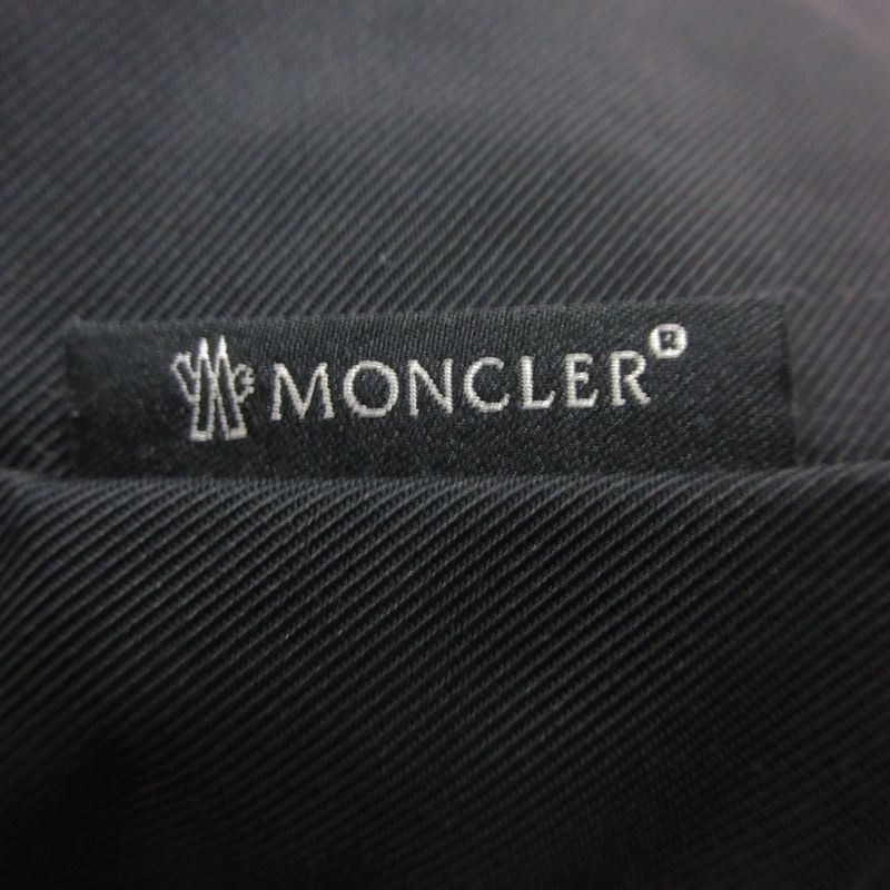 Moncler Down Jacket Colliers Collier Reversible Coat Outer Zip Up Hooded Black