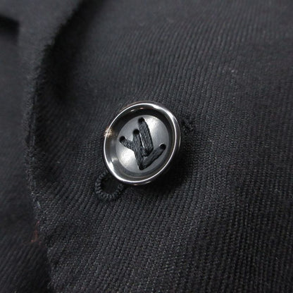 Louis Vuitton Tailored Jacket Wool Cashmere Single Breasted Peaked Lapel Logo