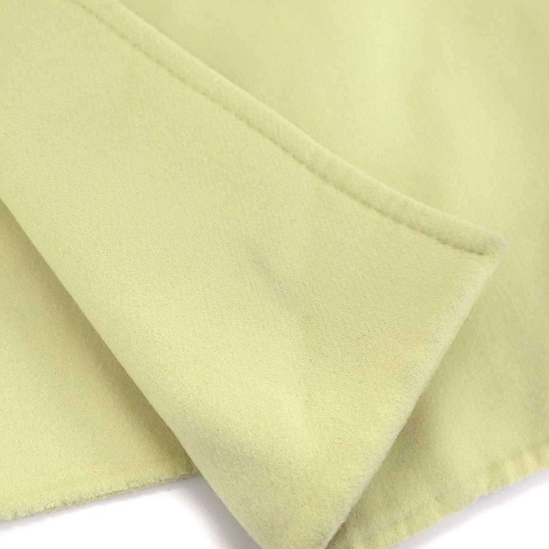 Max Mara Maxmara Aia Coat Wool Cashmere Double Yellow 40