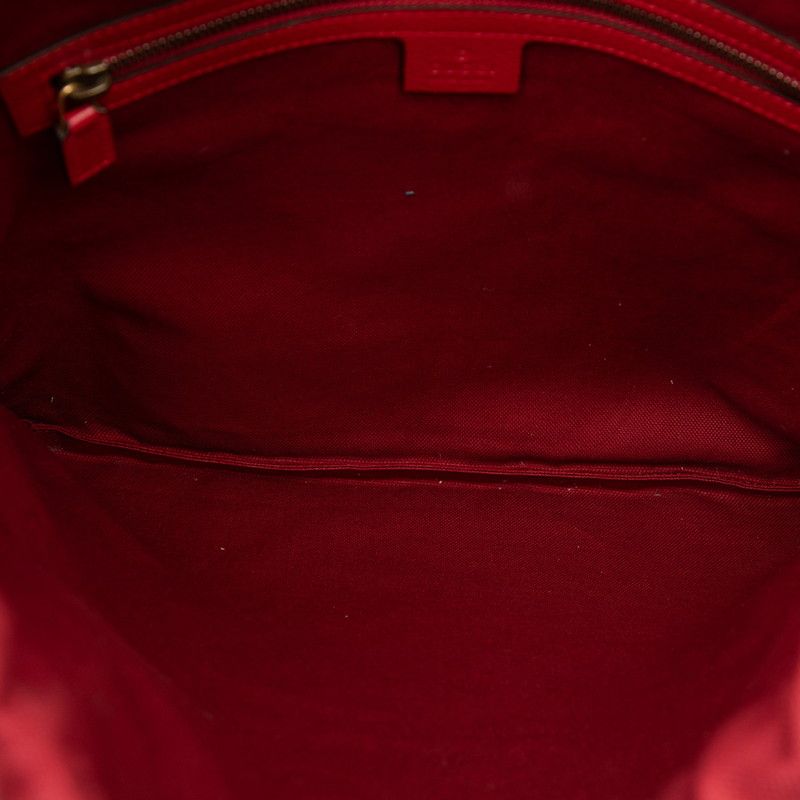 Gucci Lost Ring Backpack Red White Blue Canvas