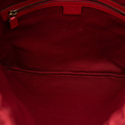 Gucci Lost Ring Backpack Red White Blue Canvas