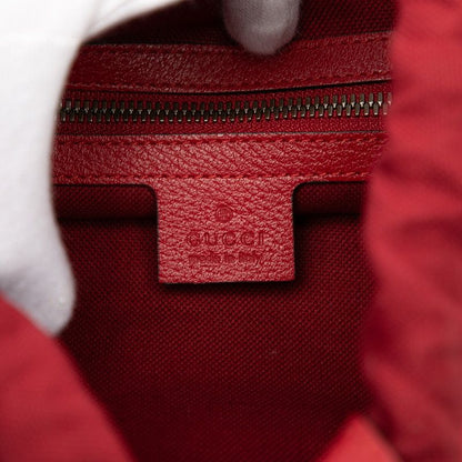 Gucci Lost Ring Backpack Red White Blue Canvas