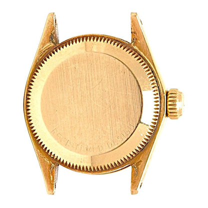 Rolex Datejust Watch Gold 18k Yellow