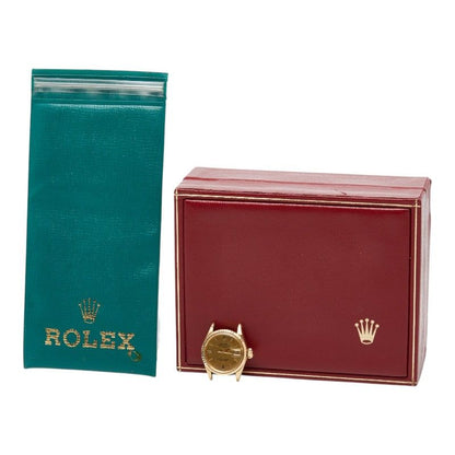 Rolex Datejust Watch Gold 18k Yellow