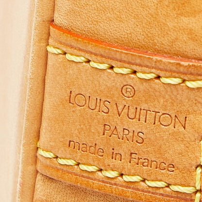 Louis Vuitton Monogram Alma PM Handbag Brown Leather