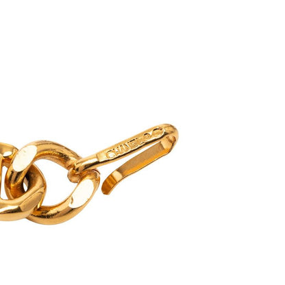 Chanel CC Logo 31 Rue Cambon Vintage Coin Plate Chain Belt Gold Plated