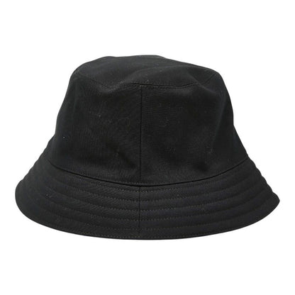 Hermes Hapa-h Series Bucket Hat 58 Black Cotton Rayon Silk