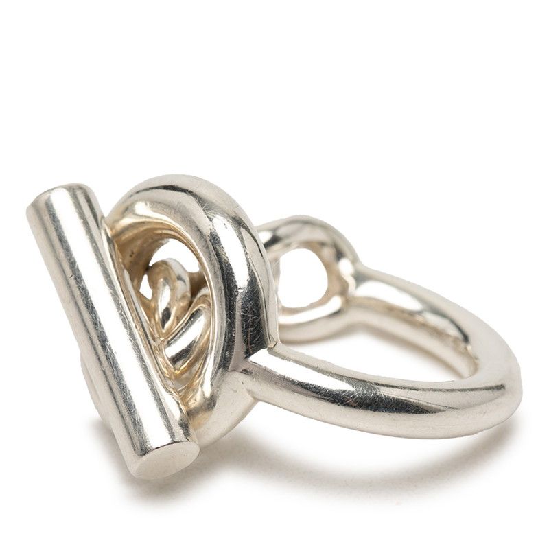Hermes Croisette GM Ring 52 Silver