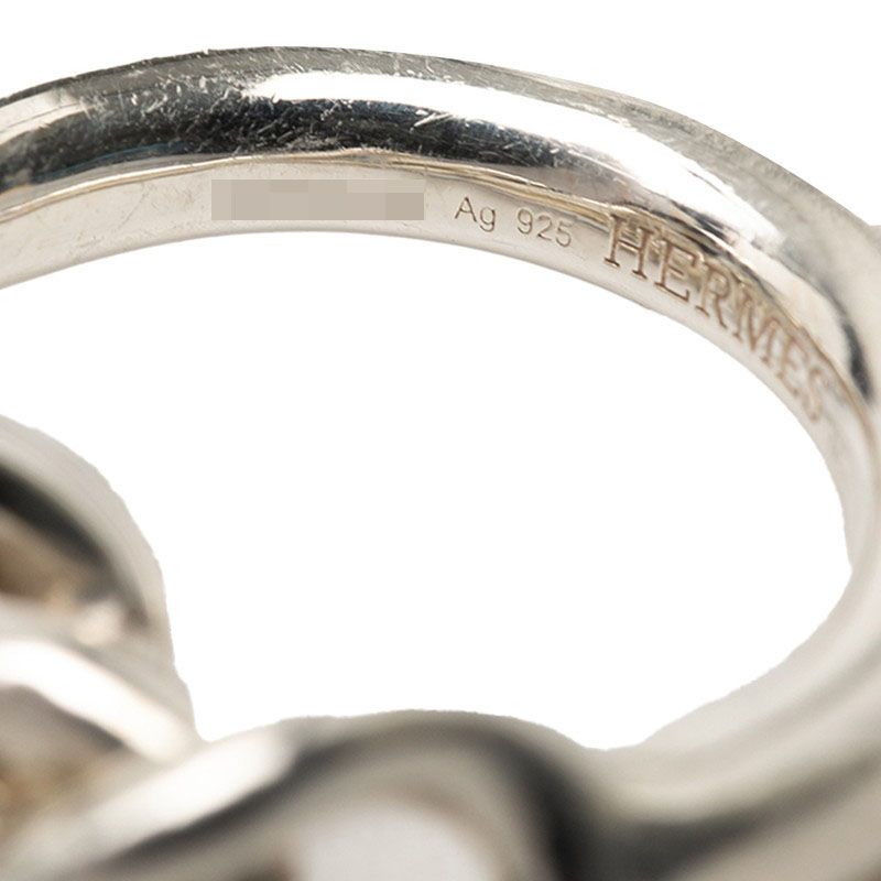 Hermes Croisette GM Ring 52 Silver
