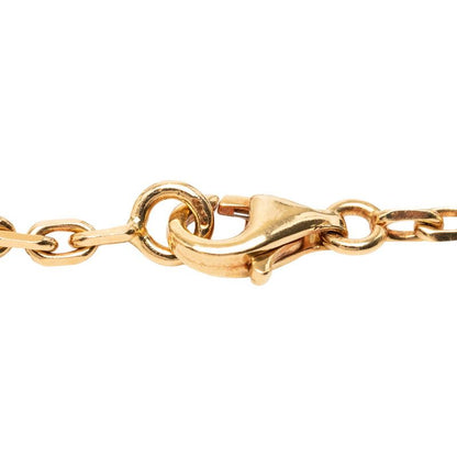 Van Cleef & Arpels Vintage Alhambra Necklace 10 Motifs Onyx 18k Yellow Gold