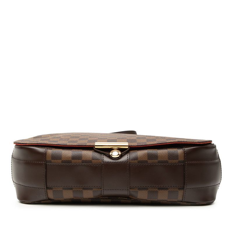 Louis Vuitton Damier Bastille Crossbody Shoulder Bag Brown Leather