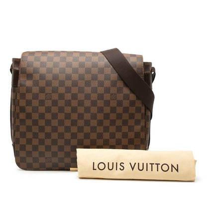 Louis Vuitton Damier Bastille Crossbody Shoulder Bag Brown Leather