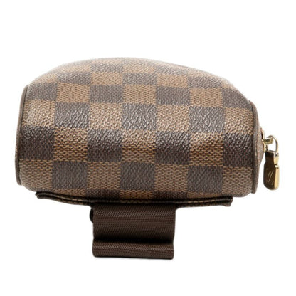 Louis Vuitton Damier Geronimos Belt Bag Brown Leather