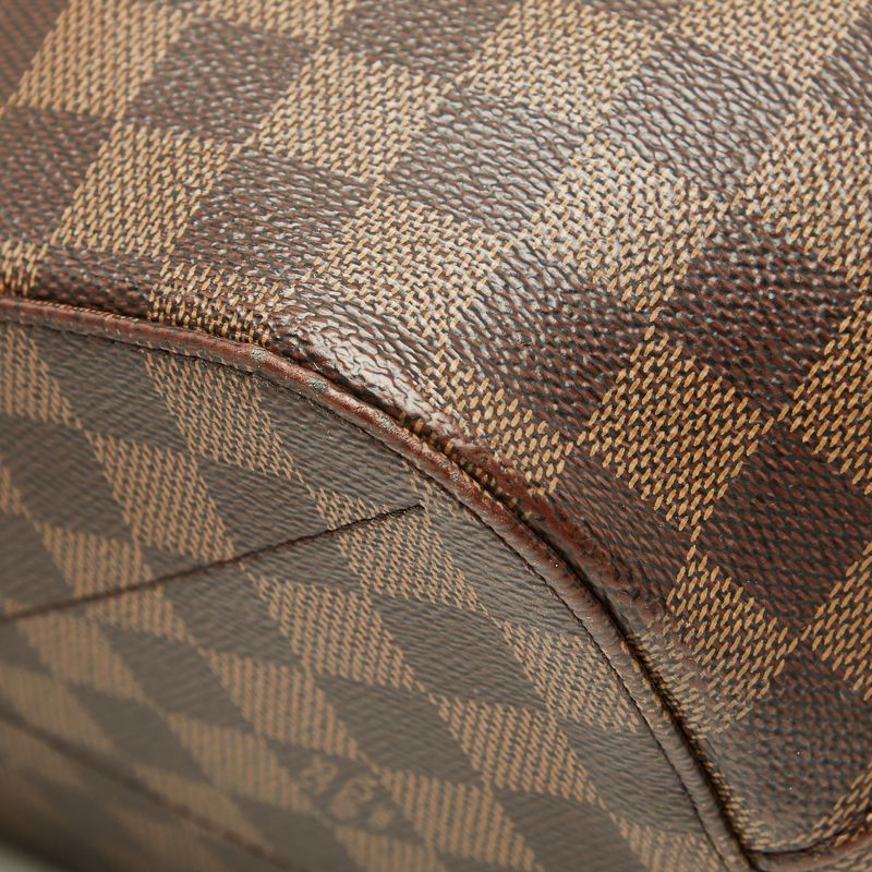Louis Vuitton Damier Sienna MM 2-Way Shoulder Bag Brown Leather