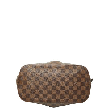 Louis Vuitton Damier Sienna MM 2-Way Shoulder Bag Brown Leather