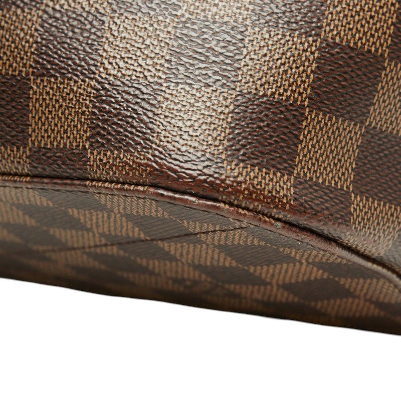 Louis Vuitton Damier Sienna MM 2-Way Shoulder Bag Brown Leather
