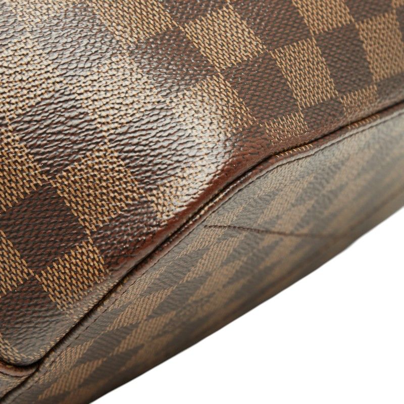 Louis Vuitton Damier Sienna MM 2-Way Shoulder Bag Brown Leather