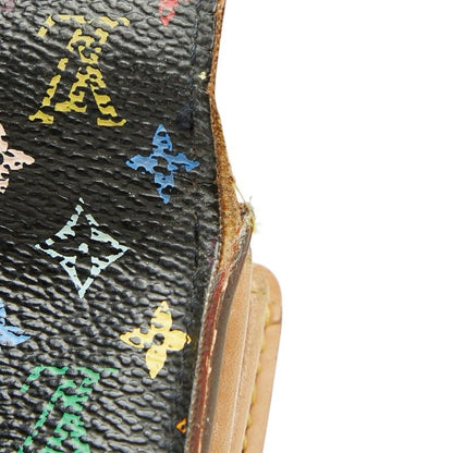 Louis Vuitton Monogram Multicolor Portefeuille Sarah Wallet Noir Black Leather