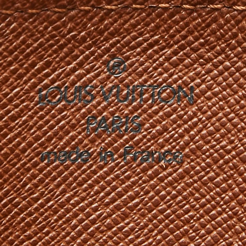 Louis Vuitton Monogram Papillon 26 Handbag Brown Leather