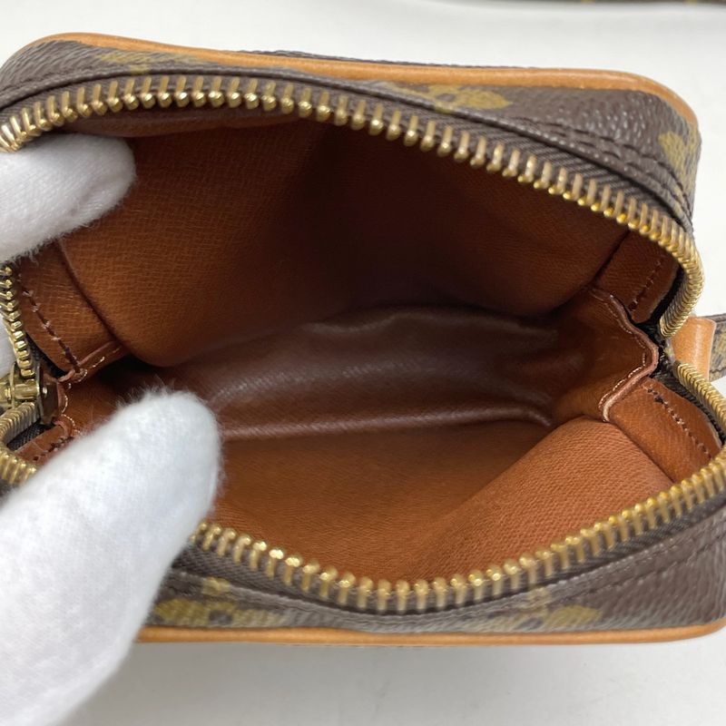 Louis Vuitton Mini Danube Crossbody Shoulder Bag Monogram Brown