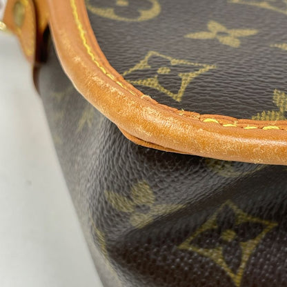 Louis Vuitton Sologne Shoulder Bag Monogram Brown
