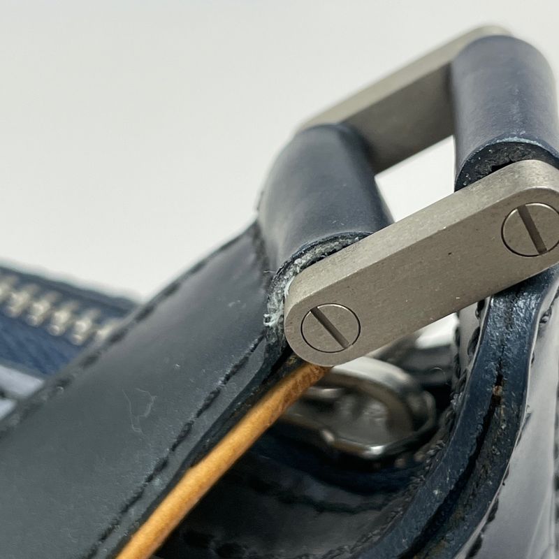 Louis Vuitton Satta Shoulder Bag Monogram Matte Blue