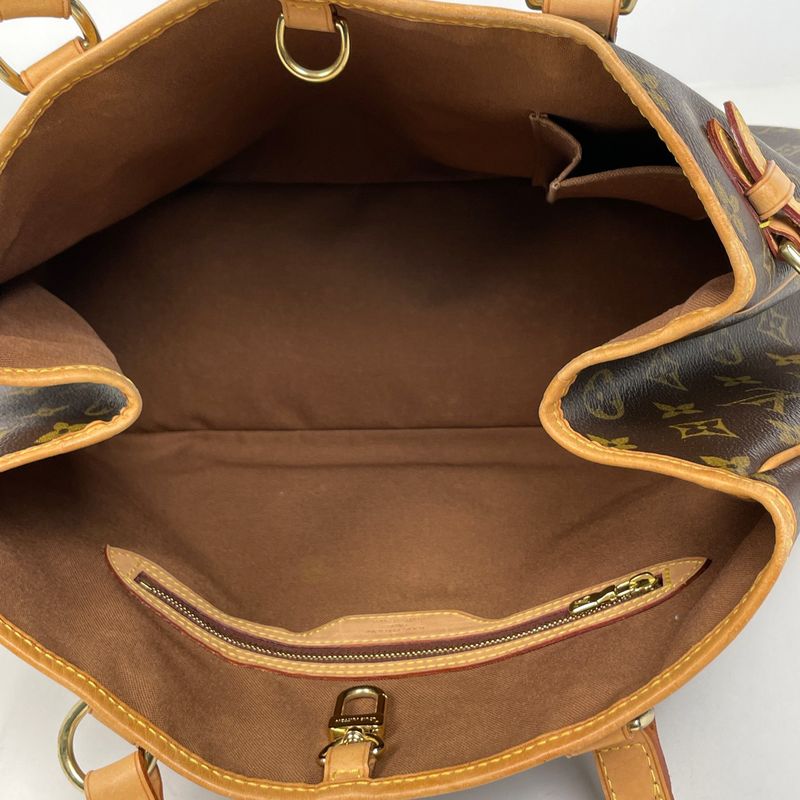 Louis Vuitton Batignolles Oriental Handbag Monogram Brown