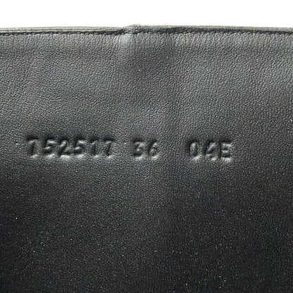 Gucci Long Boots 36 Black Logo Leather