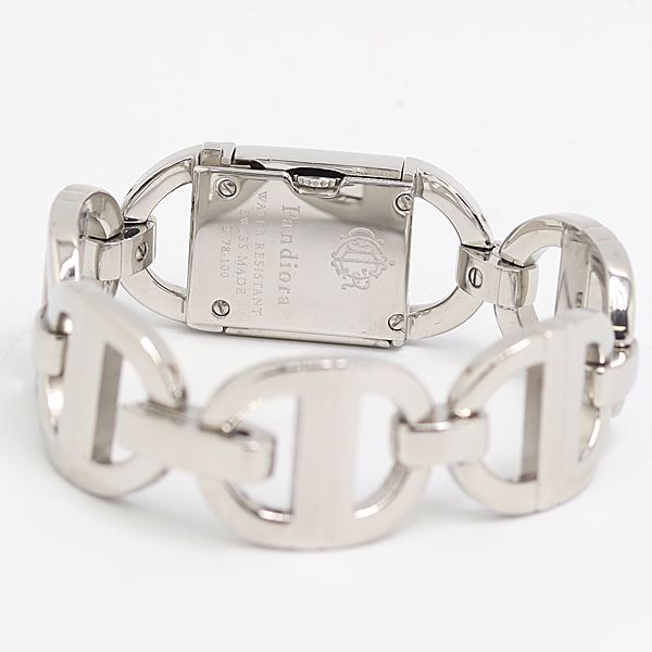 Dior Pandiola D Quartz Bracelet Watch Silver Dial Kzk