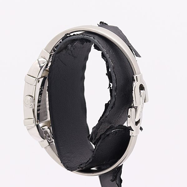 Gucci Bangle Watch Quartz White Dial Kri