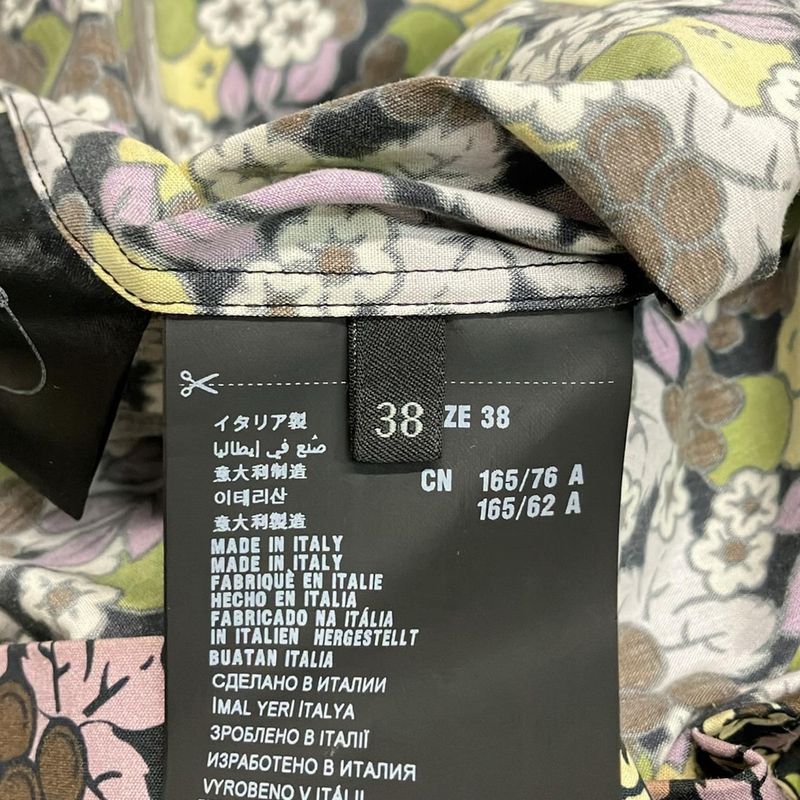 Prada Dress 38 S Black Purple Multi