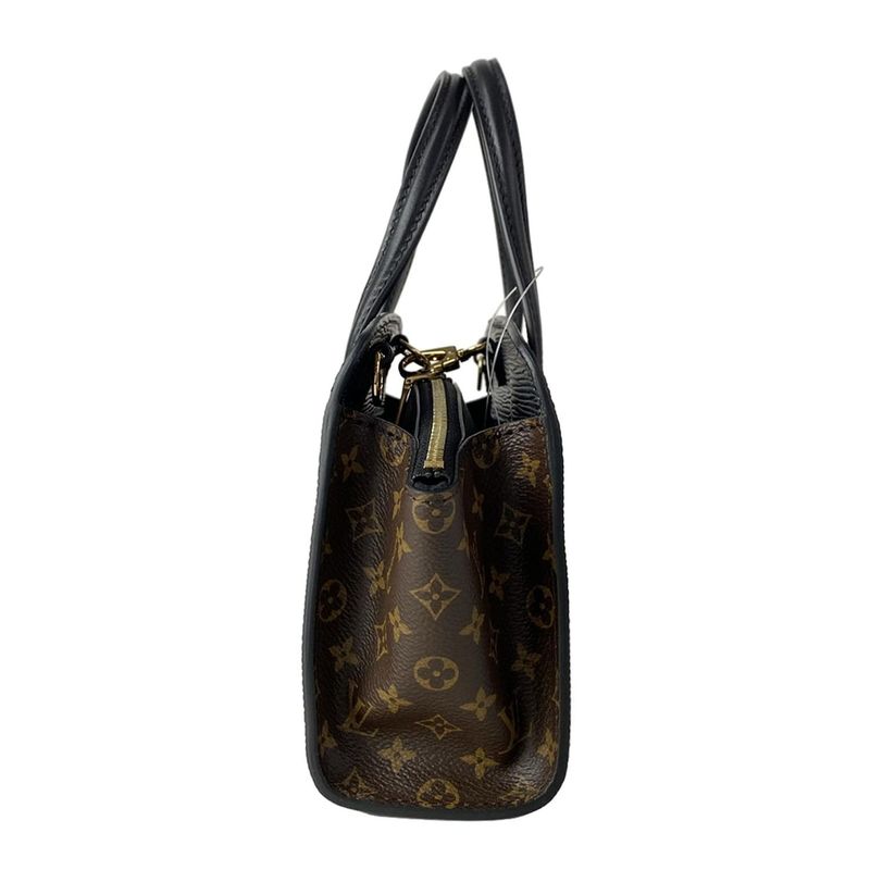 Louis Vuitton Tote Epi Varenne East West Noir Leather Cowhide