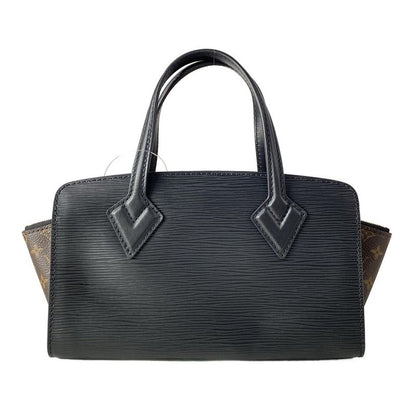 Louis Vuitton Tote Epi Varenne East West Noir Leather Cowhide
