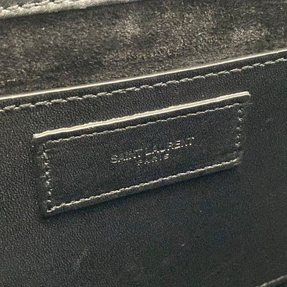 Saint Laurent Paris Shoulder Bag Betty Black Chain Studs Leather