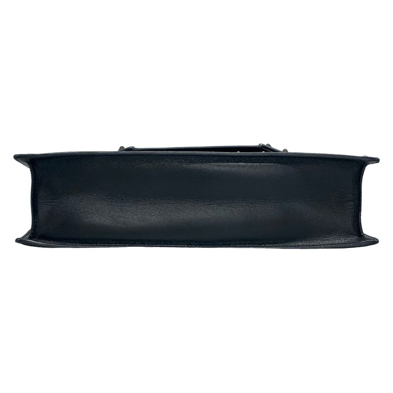 Saint Laurent Paris Shoulder Bag Betty Black Chain Studs Leather