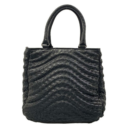 Bottega Veneta Tote Intrecciato Black Leather