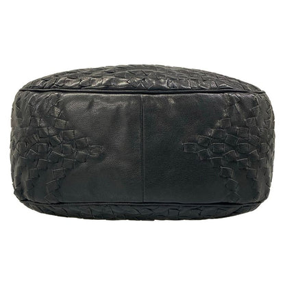 Bottega Veneta Tote Intrecciato Black Leather