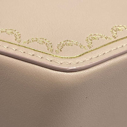 Cartier Shoulder Bag Garland de Nano Pink Beige Strap Removable Leather