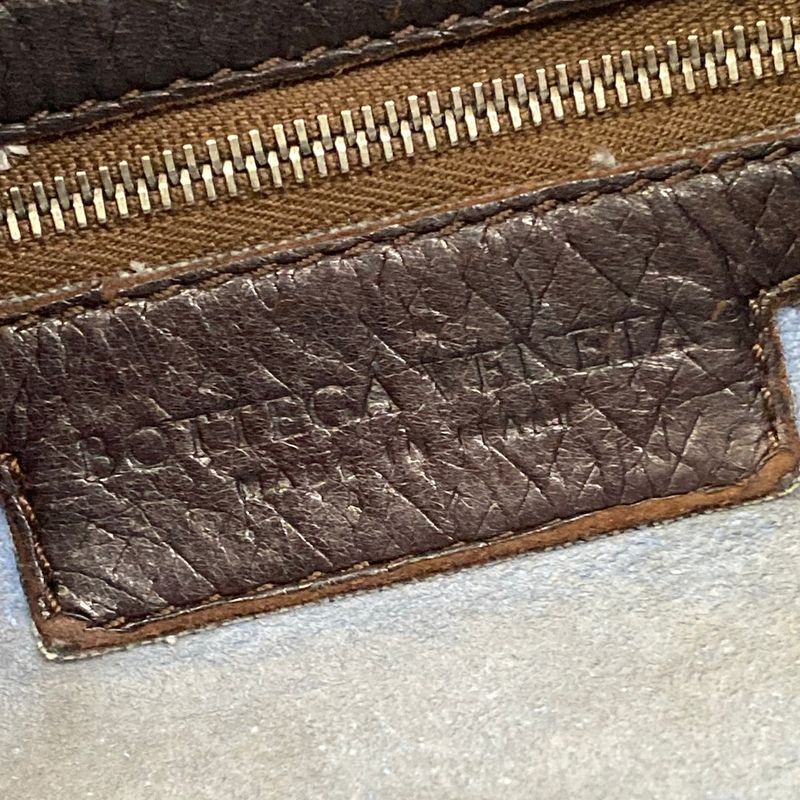 Bottega Veneta Handbag Bag Dark Brown Leather