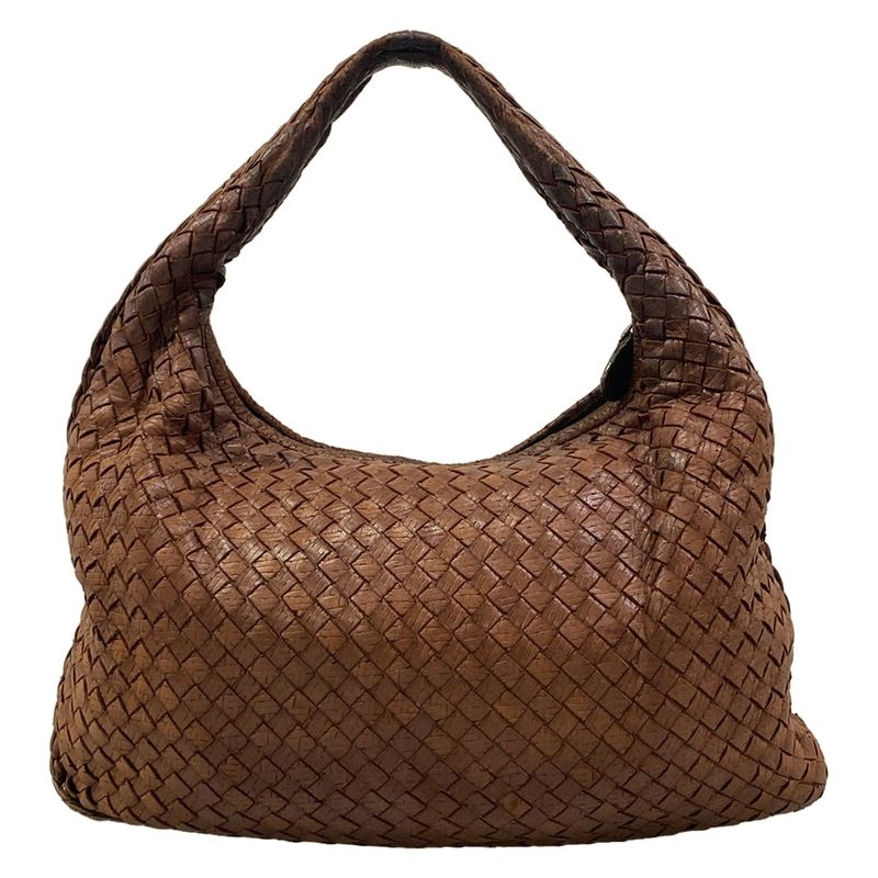 Bottega Veneta Handbag Bag Dark Brown Leather