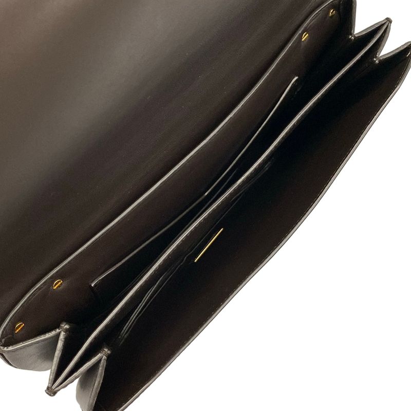 Bottega Veneta Handbag Mount Dark Brown Chain Handle Leather