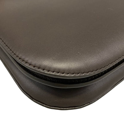 Bottega Veneta Handbag Mount Dark Brown Chain Handle Leather