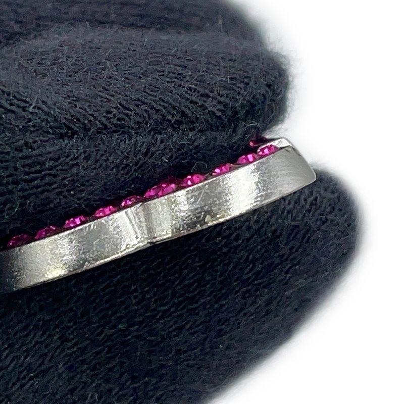 Chanel Brooch CC Logo Line Stone