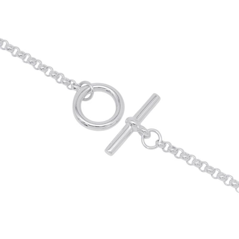 Hermes Necklace Chaine D'ancre GM Silver Pendant