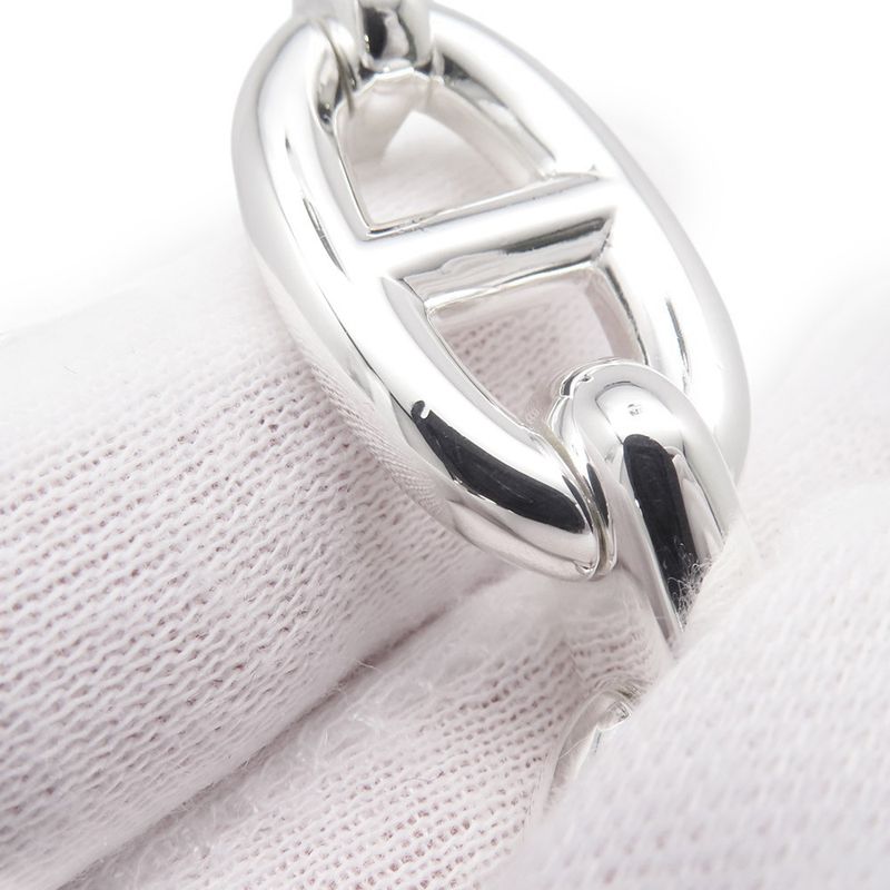 Hermes Necklace Chaine D'ancre GM Silver Pendant