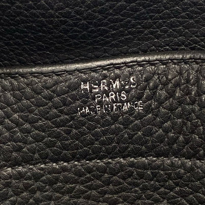 Hermes Business Bag Sac a Depeches 41 Black Silver