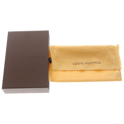 Louis Vuitton Monogram Mahina Portefeuille Amelia Wallet Card Case Grey Ju