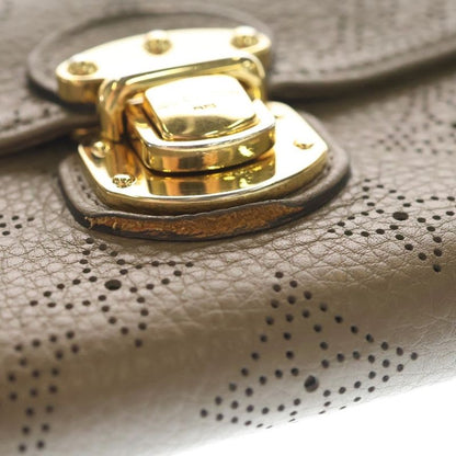 Louis Vuitton Monogram Mahina Portefeuille Amelia Wallet Card Case Grey Ju