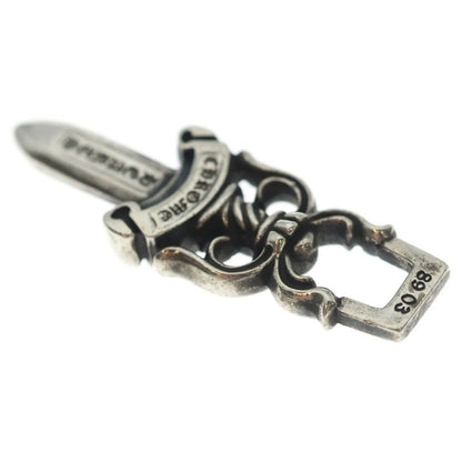 Chrome Hearts 10 Dagger Pendant Top Silver